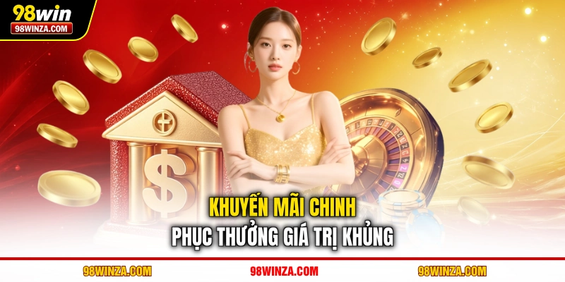 Khuyến mãi chinh phục thưởng giá trị khủng